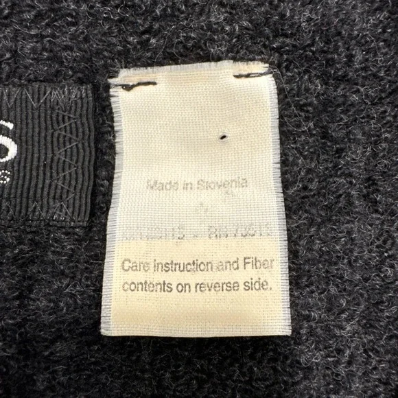 Hugo BOSS Wool Blend Vicunia Button Cardigan Sweater Vest Sz XL Black